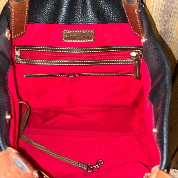 Dooney & Bourke Black Leather Shouoder Bag - Picture 7 of 7